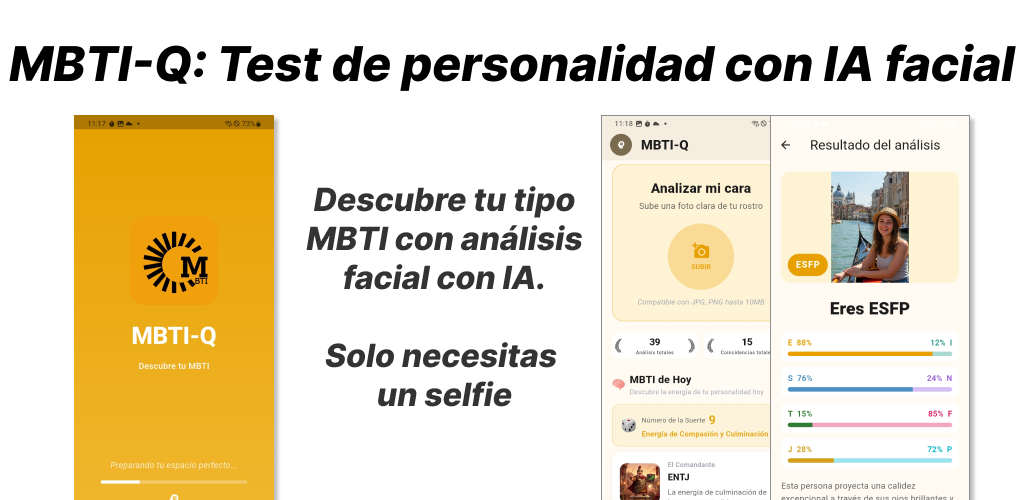 Imagen Promocional de Vibe MBTI